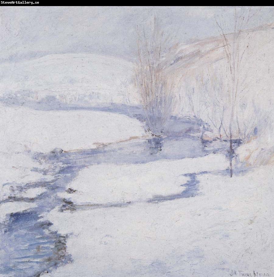 John Henry Twachtman Winter Scene